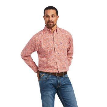 Ariat Alejandro Classic Fit Shirt Rjave | EY9liMFz