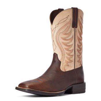 Ariat Amos Western Boot Rjave | drngF3hk