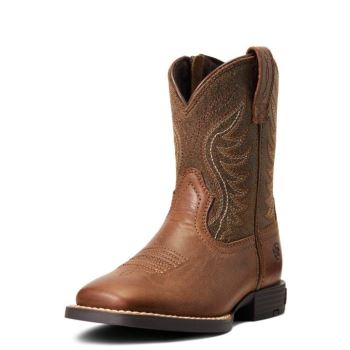 Ariat Amos Western Boot Sorrel Crunch | U4yFkfvn