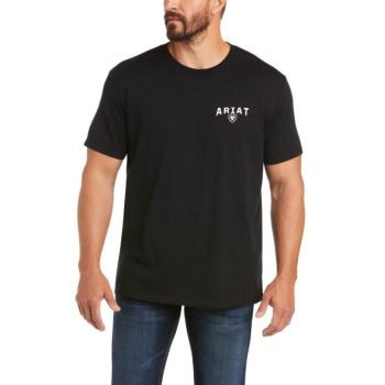 Ariat Ariat 93 Liberty T-Shirt Temno Modre | 9poT1JPH