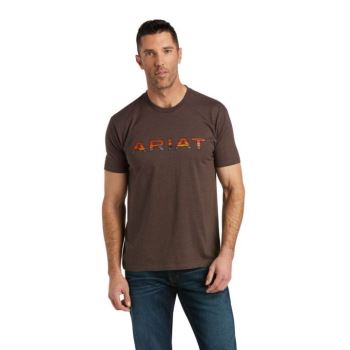 Ariat Ariat Dusk Fill T-Shirt Rjave | deM3kMFk