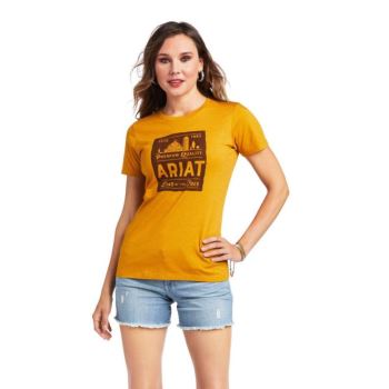 Ariat Ariat Farmland T-Shirt Buckhorn Heather | GcHG8SGz