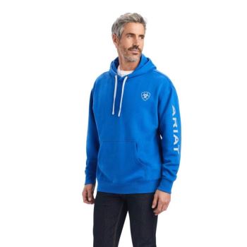 Ariat Ariat Logo Hoodie Cobalt | T8wSGsiz