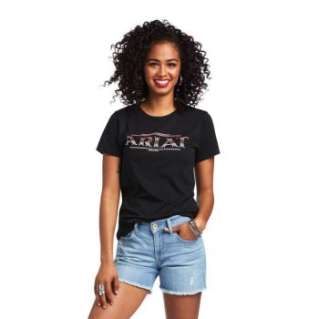 Ariat Ariat Serape Style T-Shirt Črne | vdsvVCUX