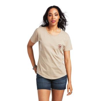 Ariat Ariat Sod Tractor T-Shirt Oatmeal Heather | yxWixaFn