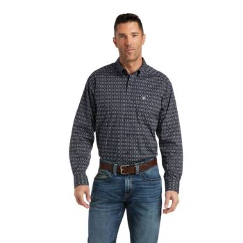 Ariat Byrum Stretch Classic Fit Shirt Hemlock | syKcuzxB