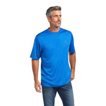 Ariat Charger Shield Tee Modre | Fy5E7G8g