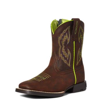 Ariat Child Dash Western Boot Rjave | TFQGEjmm