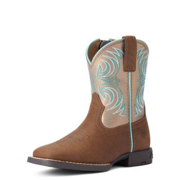 Ariat Child Storm Western Boot Rich Clay | 94k4SbBA