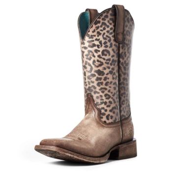 Ariat Circuit Savanna Western Boot Bež Rjave | CDk7HEhp