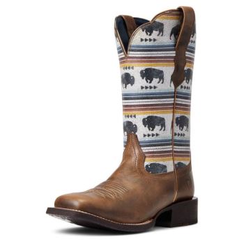 Ariat Circuit Savanna Western Boot Sive Rjave | O1mZBXBq