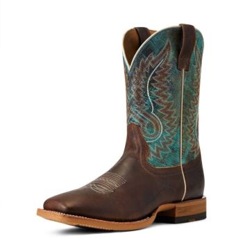 Ariat Cow Camp Western Boot Rjave | 9qbYfREB