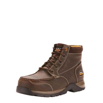 Ariat Edge LTE Chukka Waterproof Composite Toe Work Boot Temno Rjave | xJvMgCoI