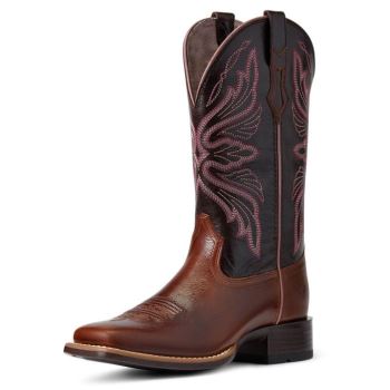 Ariat Edgewood Western Boot Temno | XqU1a3KR