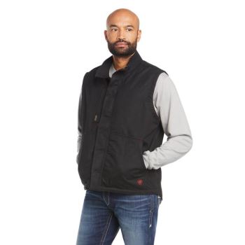 Ariat FR Workhorse Insulated Vest Črne | kYdkGaoL