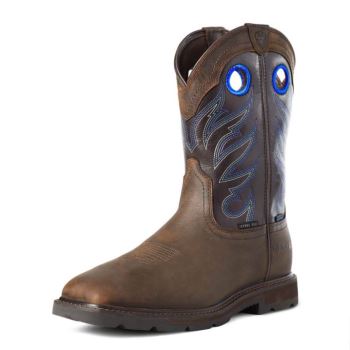 Ariat Groundwork Waterproof Steel Toe Work Boot Temno Rjave | UgNfZCwt