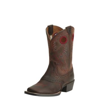 Ariat Heritage Roughstock Western Boot Rjave | Z9eNOAUG