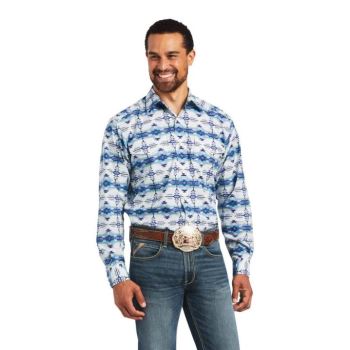 Ariat Irvin Classic Fit Shirt Bele | t9h037Nw