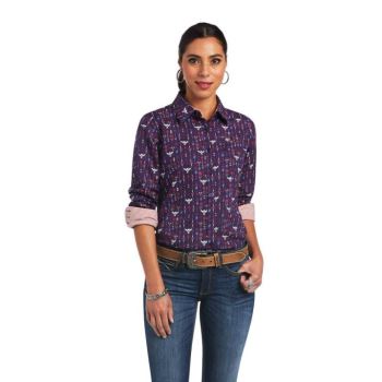 Ariat Kirby Stretch Shirt Tribal Lore Print | 12IZCW00