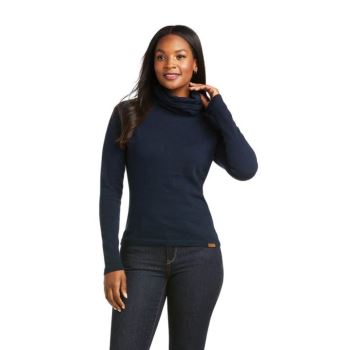 Ariat Lexi Sweater Temno Modre | 7oVLSVRh