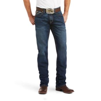 Ariat M4 Low Rise Stretch Barstow Stackable Straight Leg Jean Denali | 80FEC80V