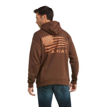 Ariat Patriot 2.0 Sweatshirt Rjave Rjave | CleaBX98