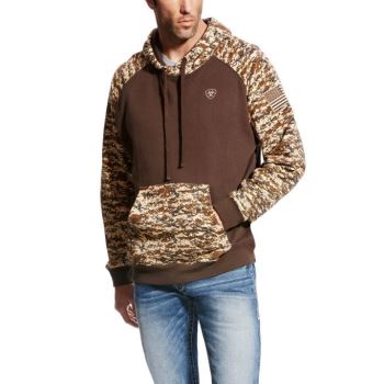 Ariat Patriot Hoodie Maskirni Vzorec | tAVRvObT