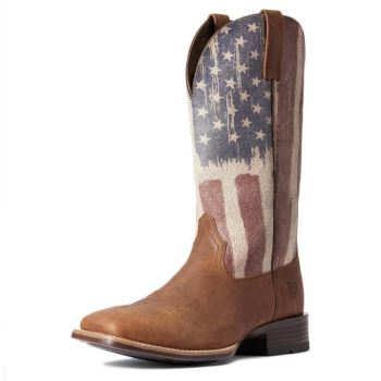 Ariat Patriot Ultra Western Boot Sorrel Crunch | Lfml95Ba