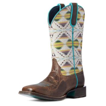 Ariat Pendleton Circuit Savanna Western Boot Rjave | QEDO9B08