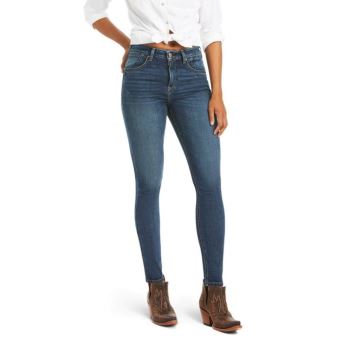 Ariat Premium High Rise Skinny Jean Stretch Modre | kWwHyJ0Q