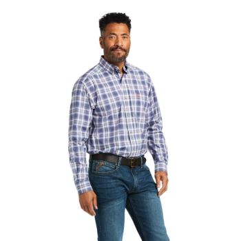 Ariat Pro Series Diego Classic Fit Shirt Modre Indigo | kIaquUnN