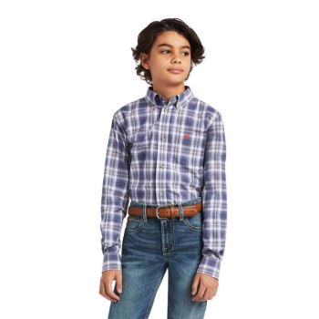 Ariat Pro Series Diego Classic Fit Shirt Modre Indigo | upkMhOoJ