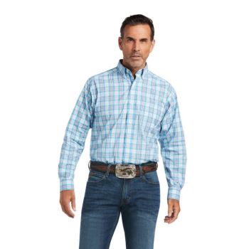 Ariat Pro Series Quimby Classic Fit Shirt Bachelor Button | SxAVCO06