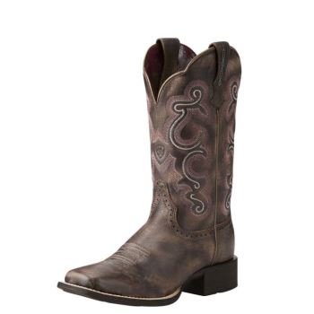 Ariat Quickdraw Western Boot Čokolade | 5vOUzUh9