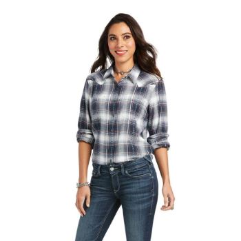 Ariat REAL Billie Jean Shirt Banyan Bark | iFWk4g4q