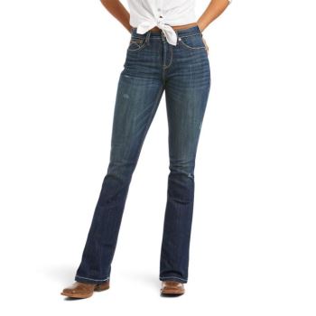 Ariat R.E.A.L. High Rise Katrina Boot Cut Jean Pacific | vwS3CdhT