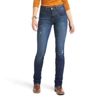 Ariat R.E.A.L. High Rise Lucy Straight Jean Pacific | zhR8rgCK