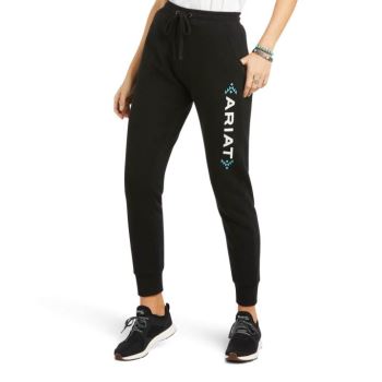 Ariat Real Ariat Jogger Sweatpants Črne | MDbJcedg