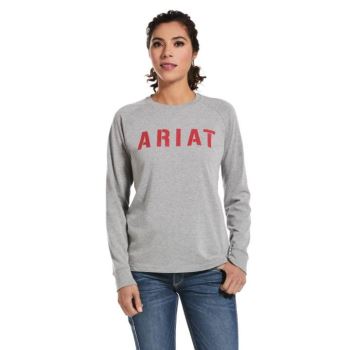 Ariat Rebar CottonStrong Block T-Shirt Sive | LilxSshH