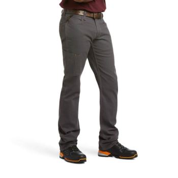 Ariat Rebar M4 Relaxed DuraStretch Made Tough Stackable Straight Leg Pant Sive | VXmWDXYK