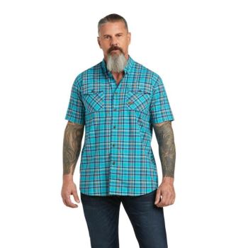 Ariat Rebar Made Tough DuraStretch Work Shirt Pav | D9NtysDH