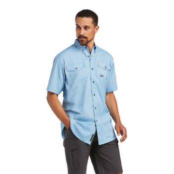 Ariat Rebar Made Tough VentTEK DuraStretch Work Shirt Temno | r0xqpamV