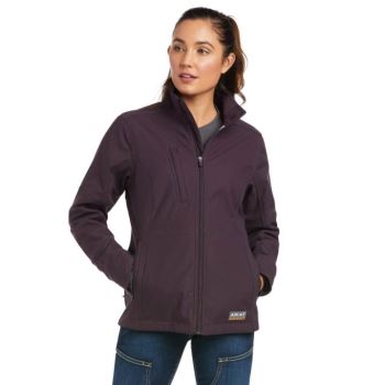 Ariat Rebar Stretch Canvas Softshell Jacket Vijolične | FyZ8f9XZ