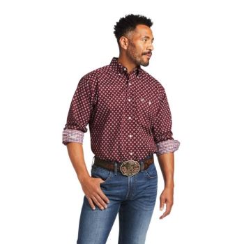 Ariat Relentless Inferno Stretch Classic Fit Shirt Zinfandel | F71QU1VC