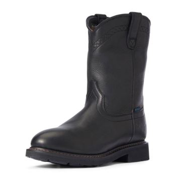 Ariat Sierra Waterproof Work Boot Črne | BO8CYVDu