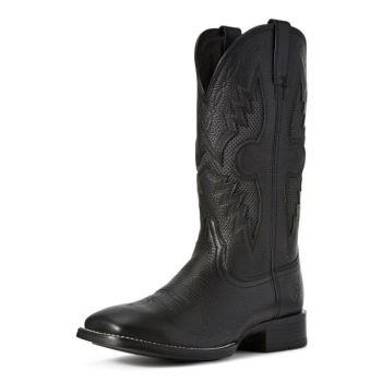 Ariat Solado VentTEK Western Boot Črne Temno Sive | Z0tbDqM0