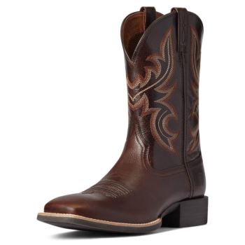 Ariat Sport Cow Country Western Boot Rjave | ojBMtJsw