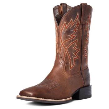 Ariat Sport Rafter Western Boot Double Espresso | qWQ0OWK8