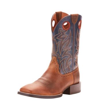 Ariat Sport Sidebet Western Boot Rjave | wnwR3Mtw