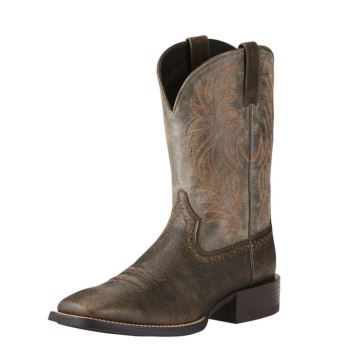 Ariat Sport Wide Square Toe Western Boot Rjave | kNEd10u0